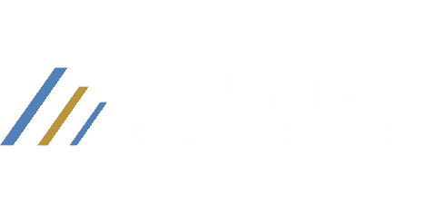 Mountain Event Services logo white