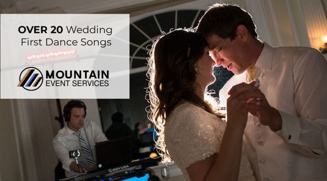 wedding first dance songs